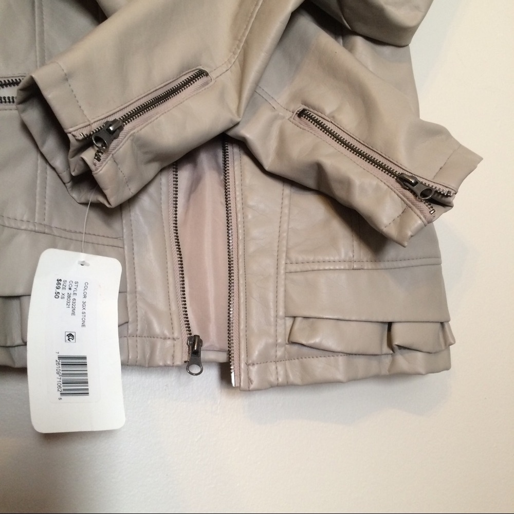 Maralyn & Me Beige Jacket